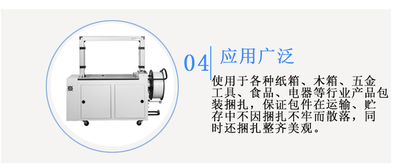 全自動(dòng)打包機(jī)MH-101A應(yīng)用