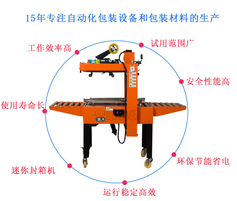 迷你型封箱機(jī)MD5優(yōu)勢